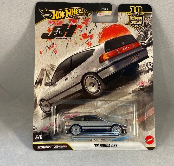 Hot Wheels Car Culture Japan Historics 5 - '88 Honda CRX, Verzenden, -, Nieuw, Hot Wheels