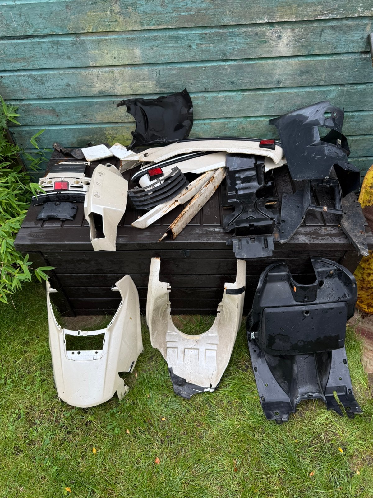Kappenset Honda Elite / Spacy CH250, Motoren, Ophalen, Gebruikt
