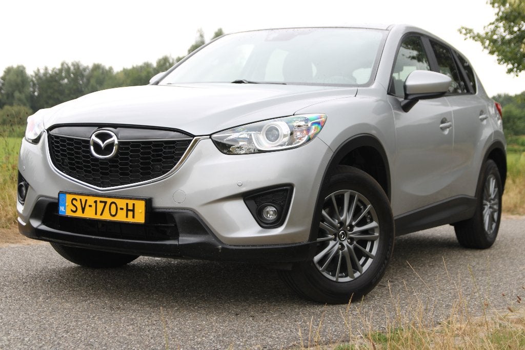 Mazda CX-5 2.0 TS SkyActiv,2014,Clima,Cruise,Navi,Trekhaak, Voorwielaandrijving, Stof, Zwart, 4 cilinders