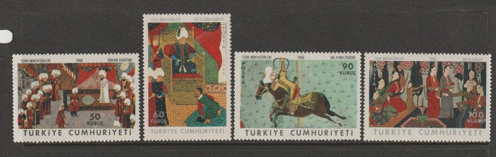 TSS Kavel 20274 Turkije Pf minr 2086-2089 museum, Ophalen, Overige landen, Postfris