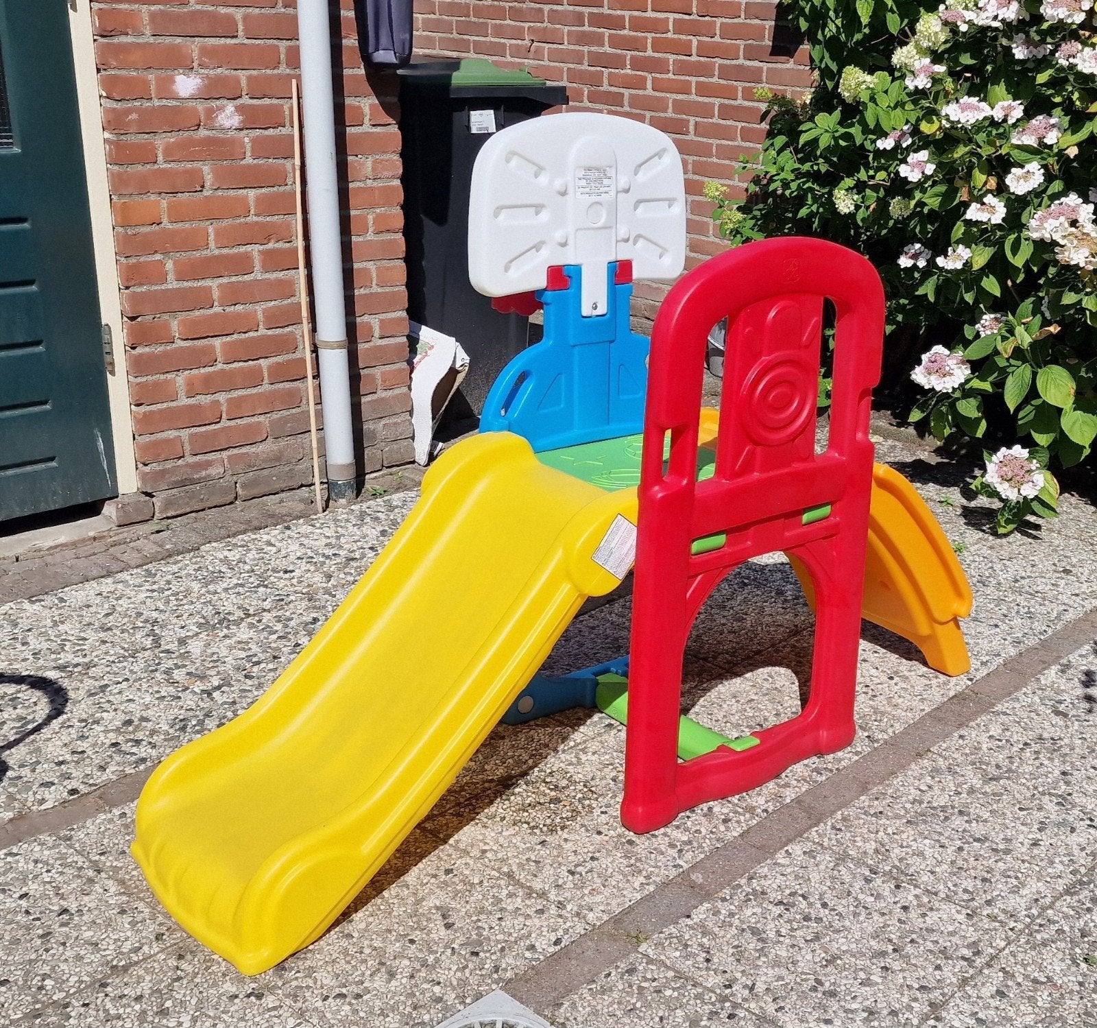 Step2 Game Time Sports Climber, Kinderen en Baby's, Speelgoed | Buiten | Speeltoestellen, Zo goed als nieuw, Glijbaan, Klimwand