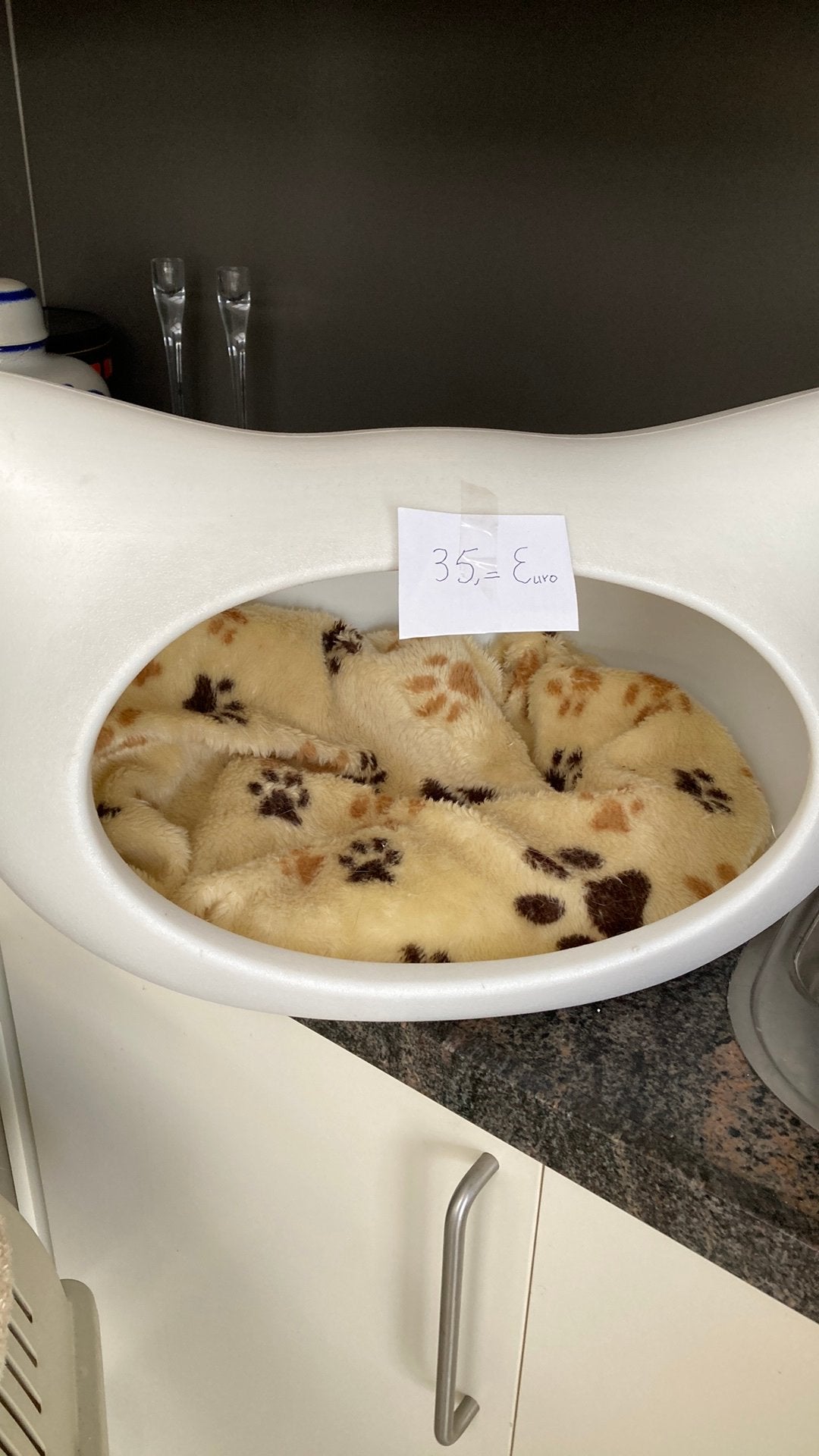 Katten mand  krabpaal en reismand, Ophalen, Gebruikt