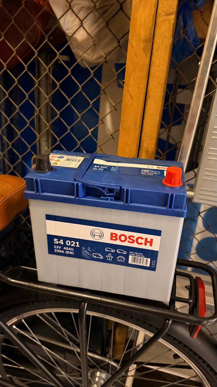Bosch accu S4 021 - Zo goed als nieuw!, Ophalen of Verzenden, Gebruikt, Universele onderdelen