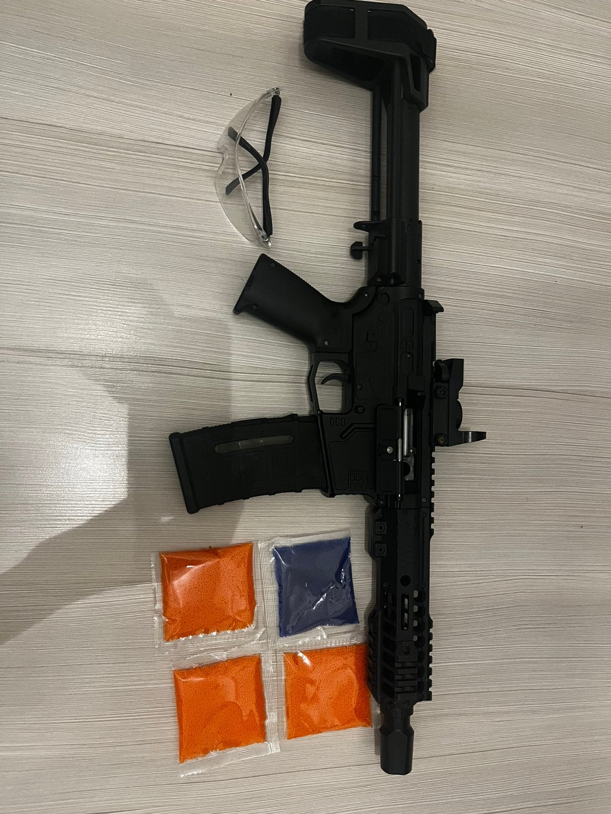 Gel blaster en orbees, Ophalen of Verzenden, Gebruikt