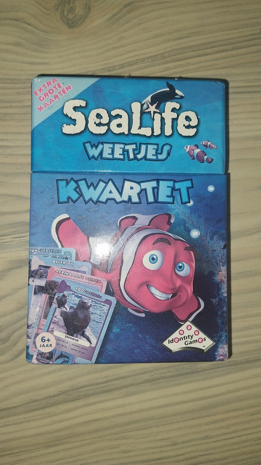 Sealife weetjes kwartet, Ophalen of Verzenden, Zo goed als nieuw, Kwartet(ten)