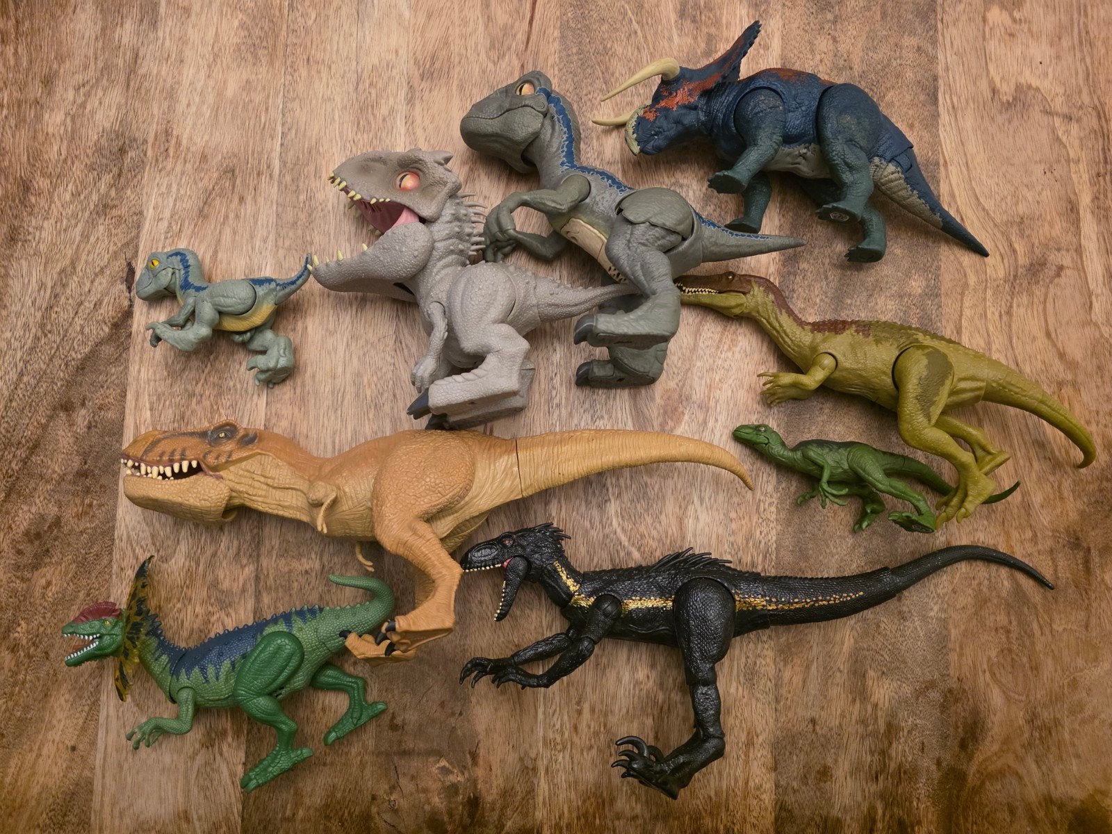 Grote collectie Jurassic World/Park dinosaurussen, Ophalen, Gebruikt, Jongen of Meisje