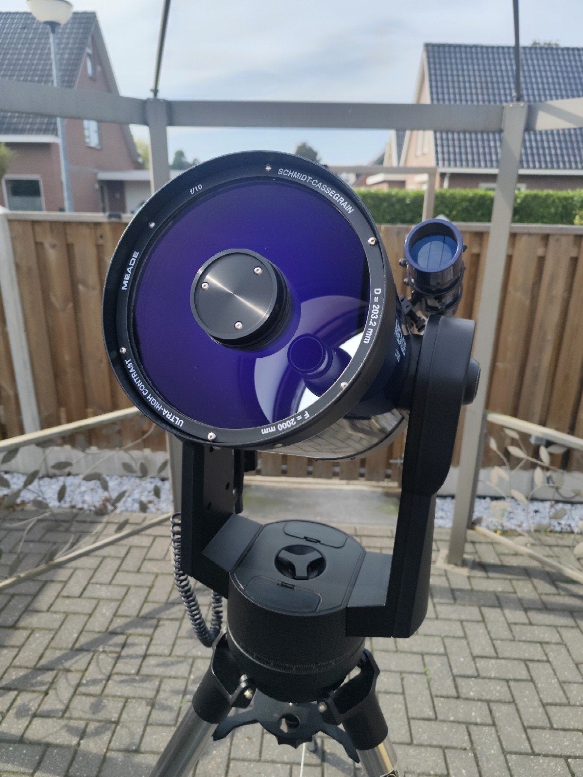 Meade LX90 EMC  UHTC Schmidt-Cassegrain, Ophalen, 200 mm of meer, Met statief, Spiegeltelescoop (reflector)