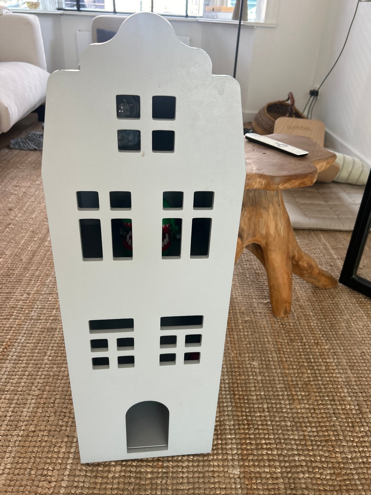 Houten poppenhuis in grachtenpand stijl, Ophalen, Gebruikt, Poppenhuis