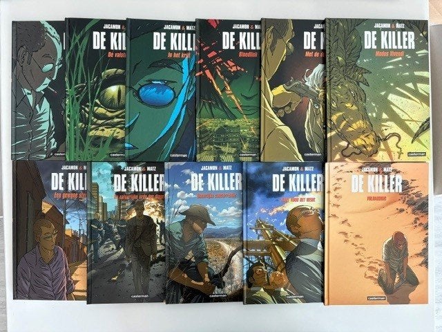 De Killer, HC, Jacamon/Matz, huurmoordenaar, los of als set, Boeken, Stripboeken, Meerdere stripboeken, Ophalen of Verzenden, Zo goed als nieuw