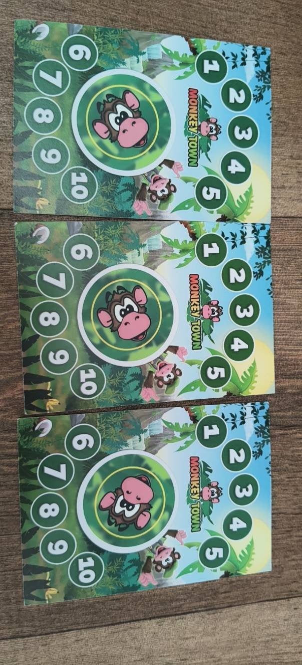 3 monkey town kaartjes (mag los kopen), Tickets en Kaartjes, Drie personen of meer, Ticket of Toegangskaart