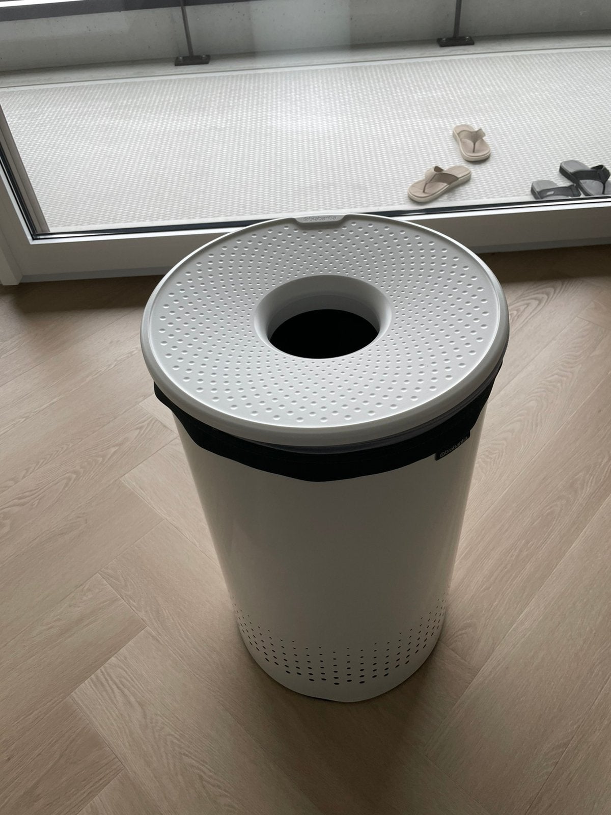 Brabantia was-box 60liter, Ophalen, Zo goed als nieuw, Metaal