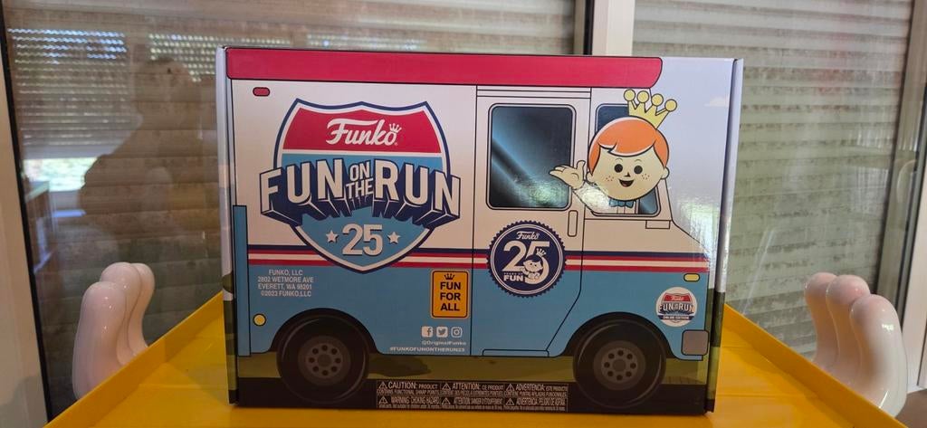 Funko Fun on the run Box the flash, Ophalen of Verzenden, Nieuw, Bus of Vrachtwagen