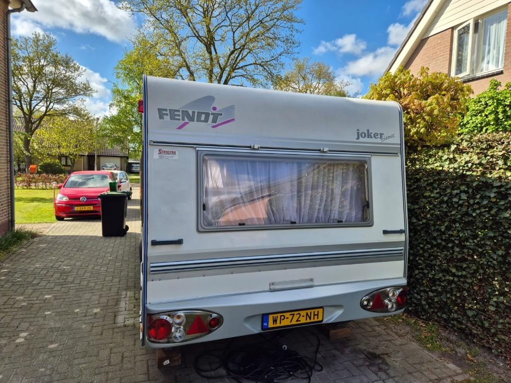 caravan Fendt 535 TG Joker Bianco, 2 aparte bedden, Rondzit, Particulier, 5 tot 6 meter