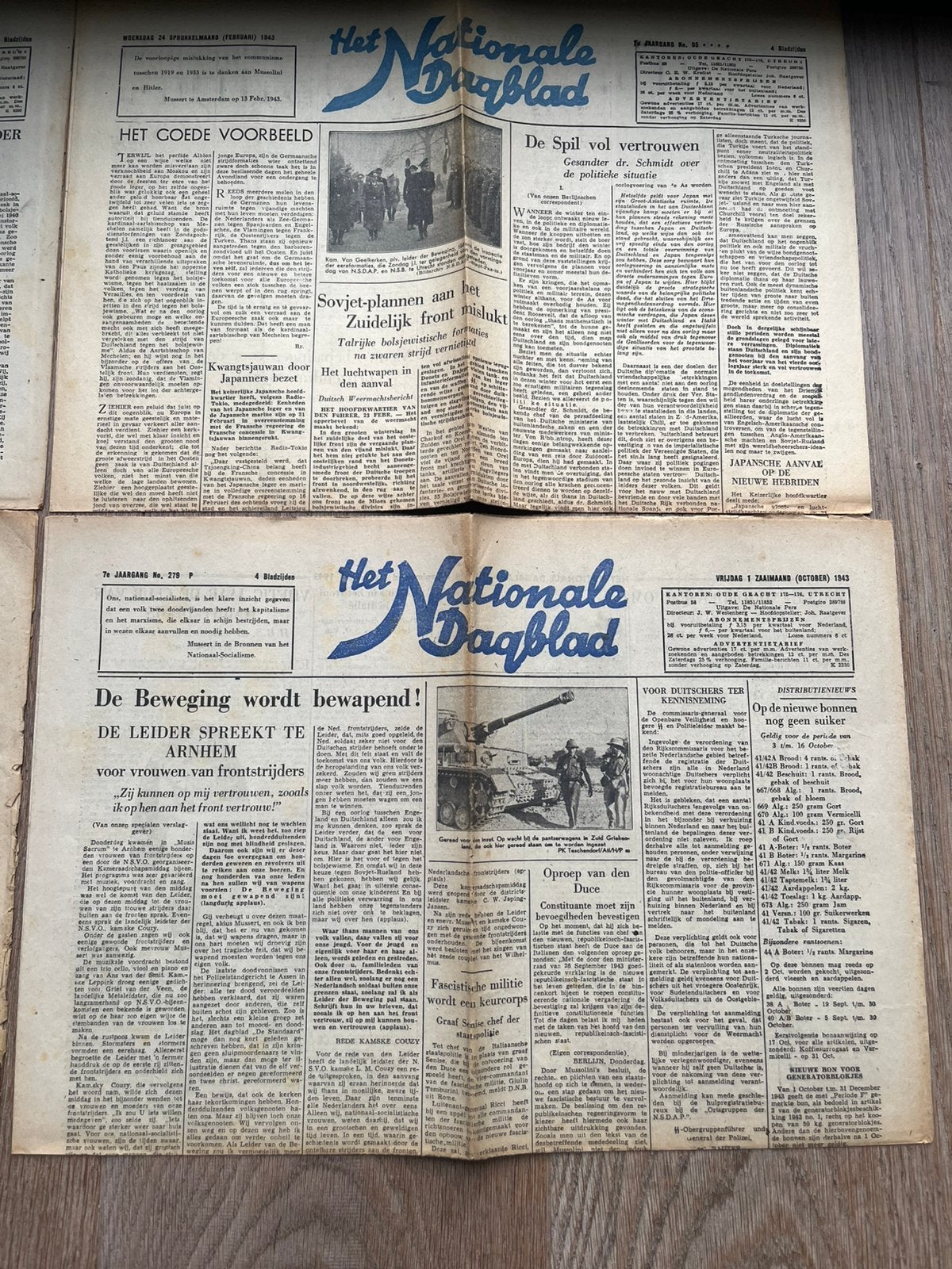 Nsb kranten, Ophalen of Verzenden, Overige soorten, Nederland, Boek of Tijdschrift