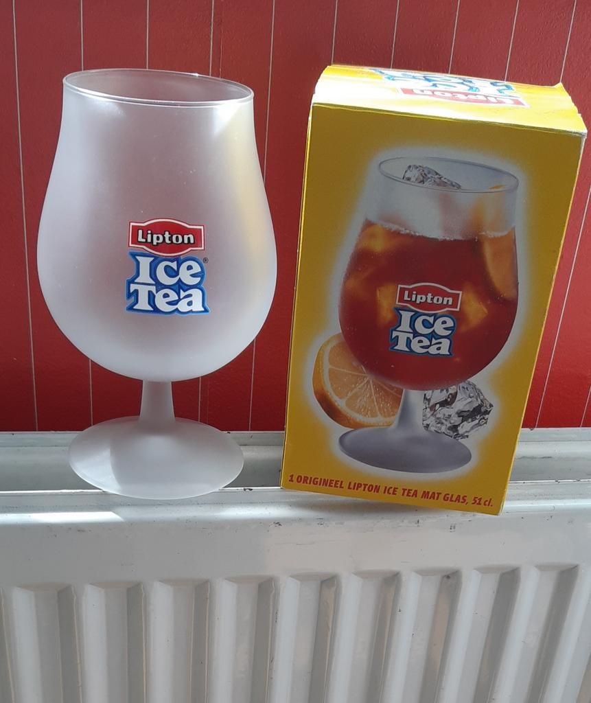 Ice tea glas/nieuw, Ophalen of Verzenden, Nieuw, Glas