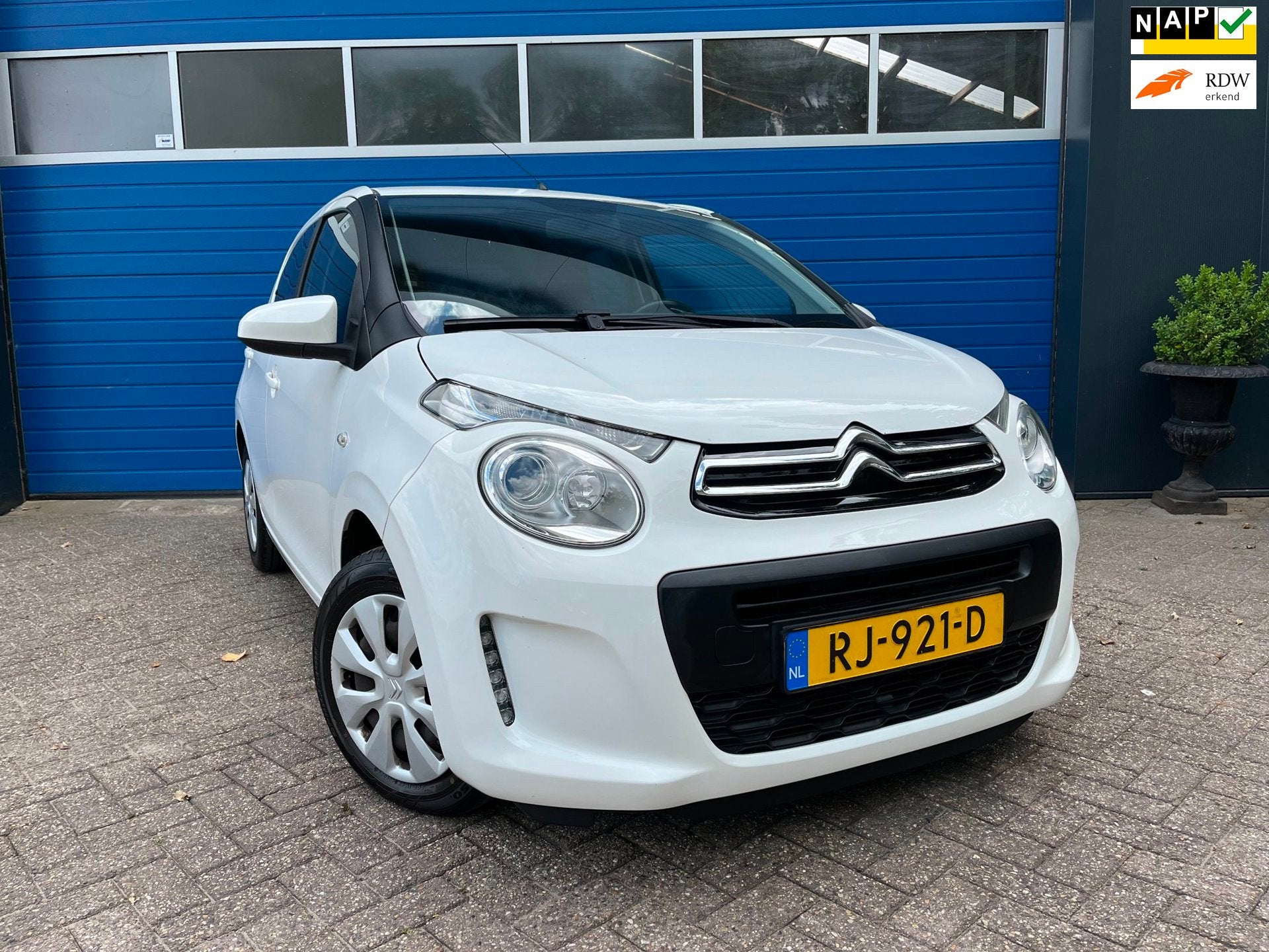 Citroen C1 1.0 e-VTi Feel 5Drs| Airco, Auto's, Voorwielaandrijving, Stof, Gebruikt, 4 stoelen