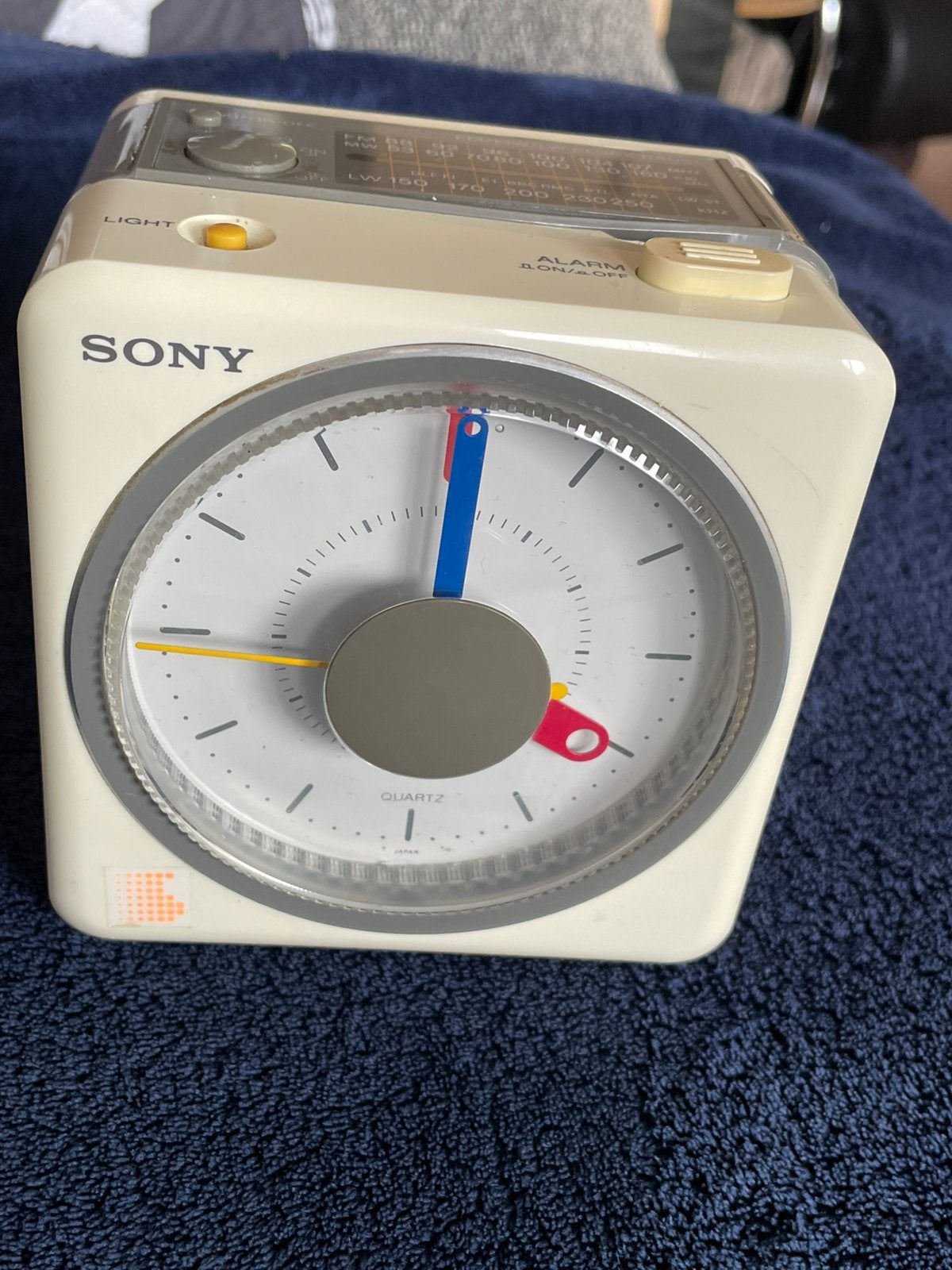 Sony radiowekker, ICF-A15L, 1987 vintage., Ophalen of Verzenden, Audio en Video