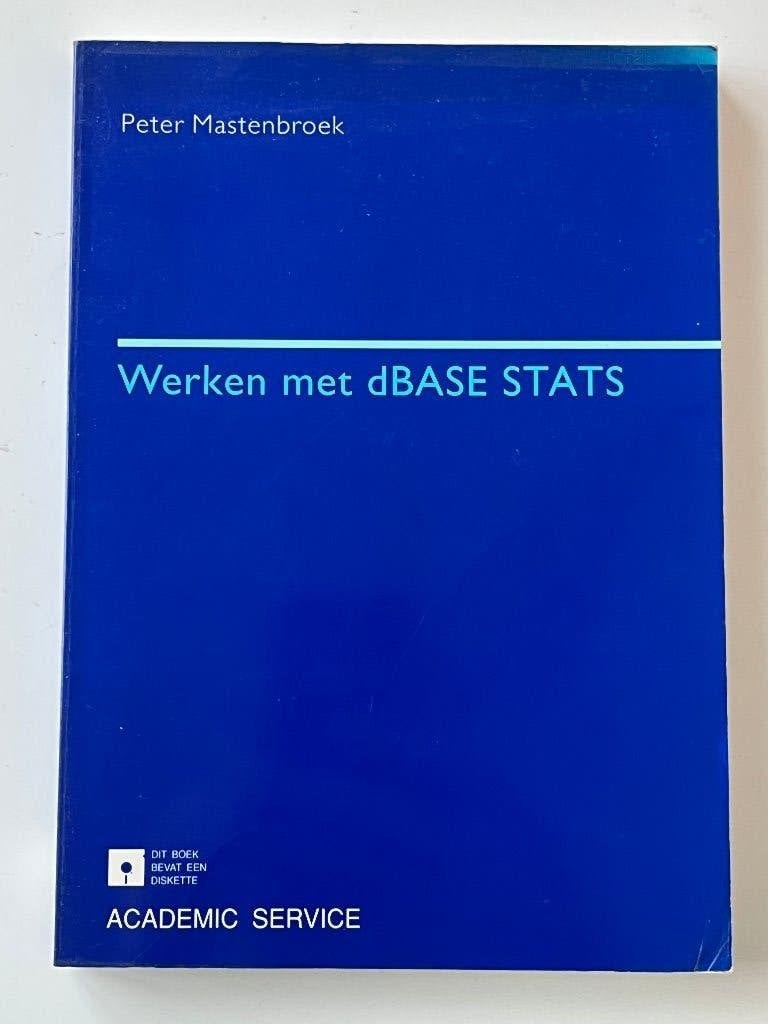 Werken mat dBASE STATS, Gelezen, Software, Ophalen of Verzenden, Peter Mastenbroek