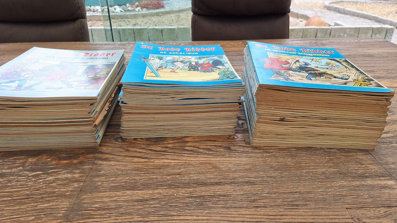 De Rode Ridder stripboeken - Grote collectie (100+ nummers), Meerdere stripboeken, Ophalen of Verzenden, Gelezen, Willy Vandersteen