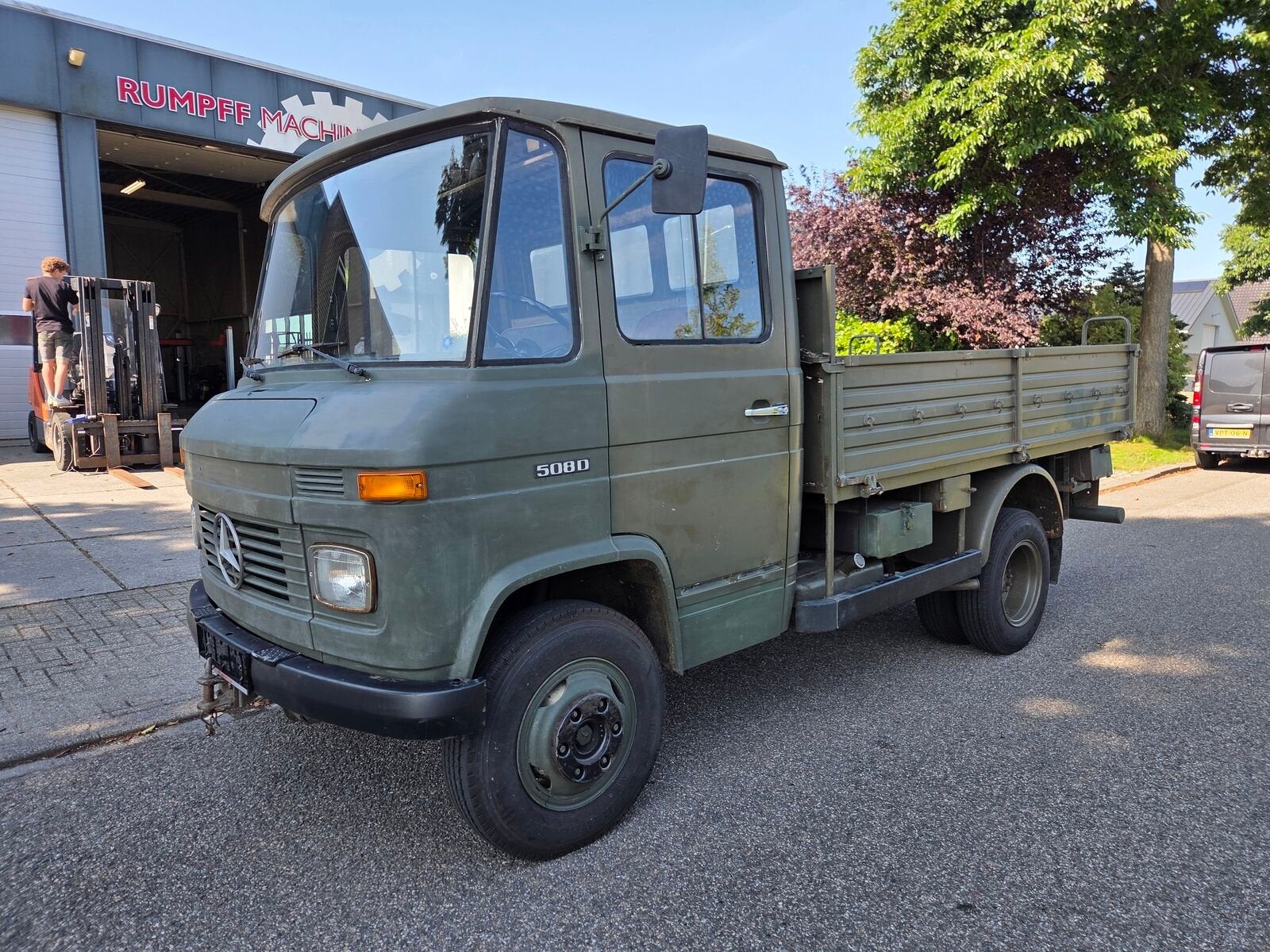 Mercedes-Benz 508 D, Overige carrosserieën, Mercedes-Benz, 3782 cc, 80 pk