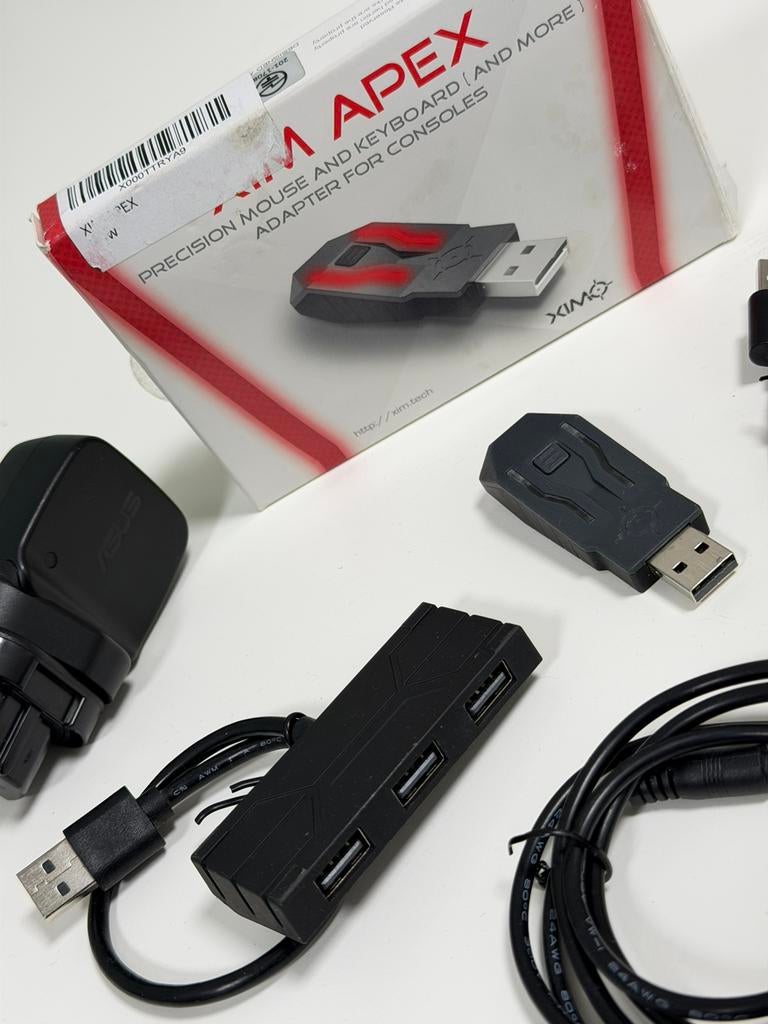 XIM Apex Muis Toetsenbord Adapter PS5 PS4 Xbox Switch PC ect, Ophalen of Verzenden, Zo goed als nieuw, H, H