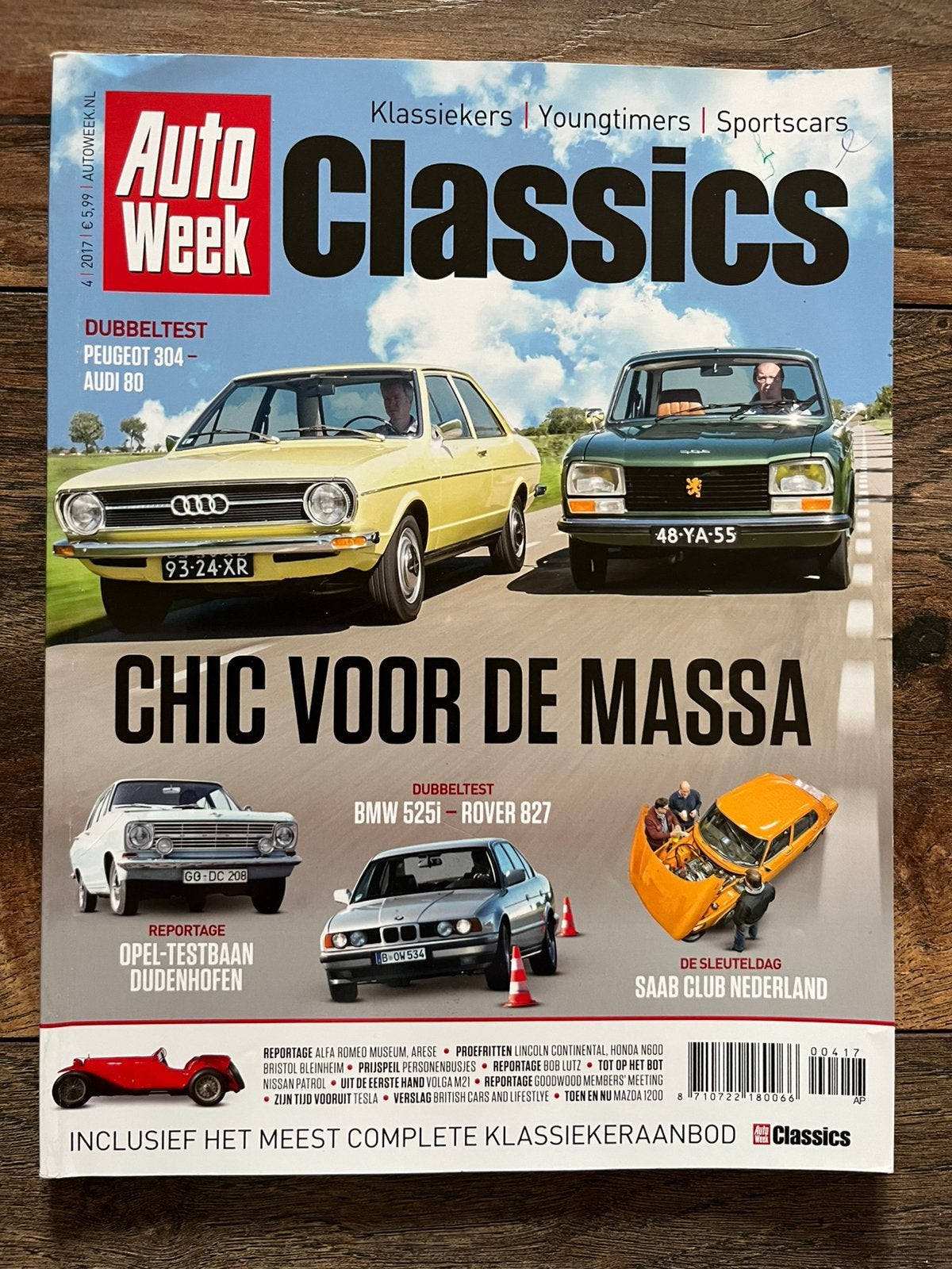 AWC: Peugeot 304, BMW E34, Mazda 1200, Audi 80, Ophalen of Verzenden, Zo goed als nieuw, Algemeen