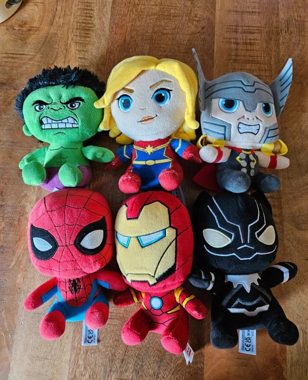 6x marvel knuffels, Ophalen, Zo goed als nieuw, Overige typen