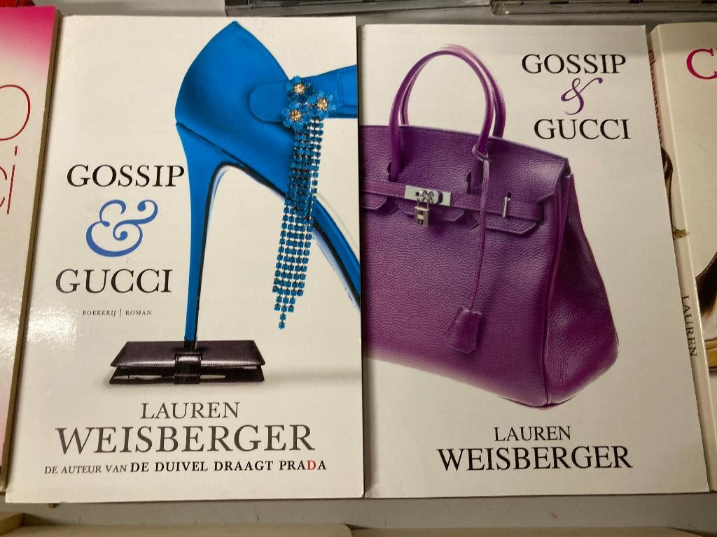 T.K. Channel Chic Champagne Gossip en Gucci De duivel draagt, Ophalen of Verzenden, Gelezen, Lauren Weisberger, Wereld overig