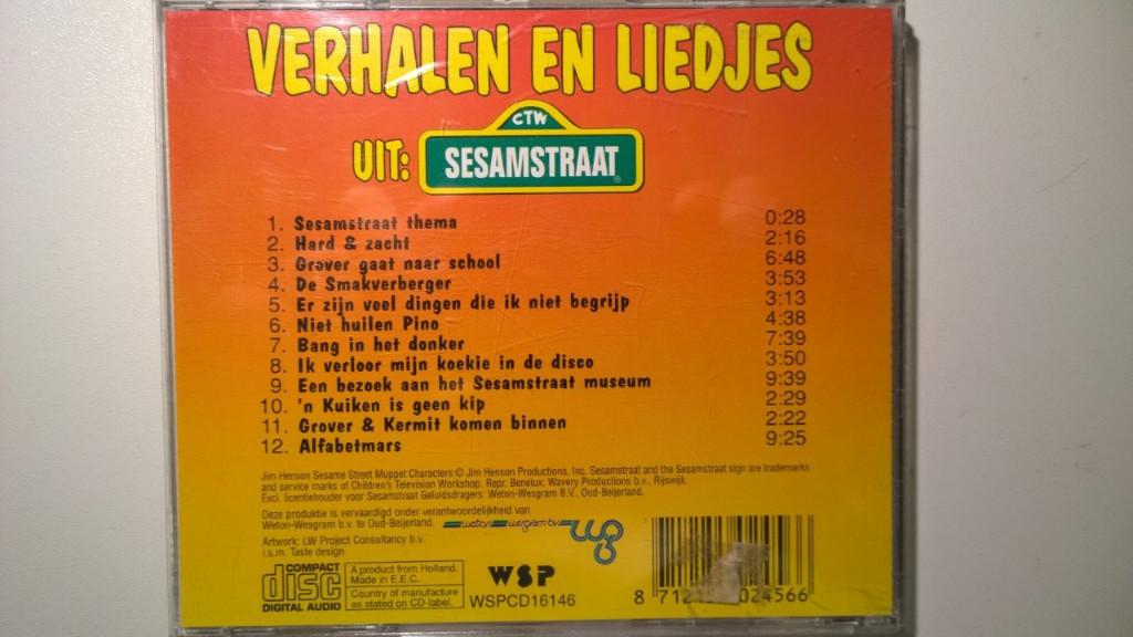 Sesamstraat - Verhalen En Liedjes Uit Sesamstraat, Ophalen of Verzenden, Zo goed als nieuw, Muziek, 6 tot 9 jaar