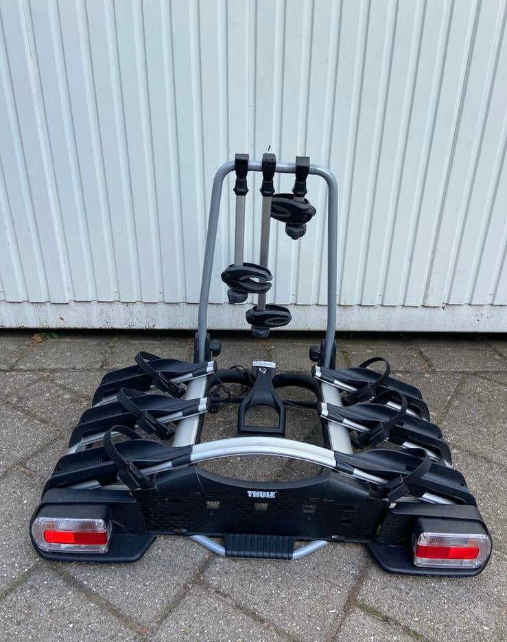 Thule 923 3 fietsen kantelbaar  fietsendrager, Auto diversen, Fietsendragers, Ophalen, Trekhaakdrager