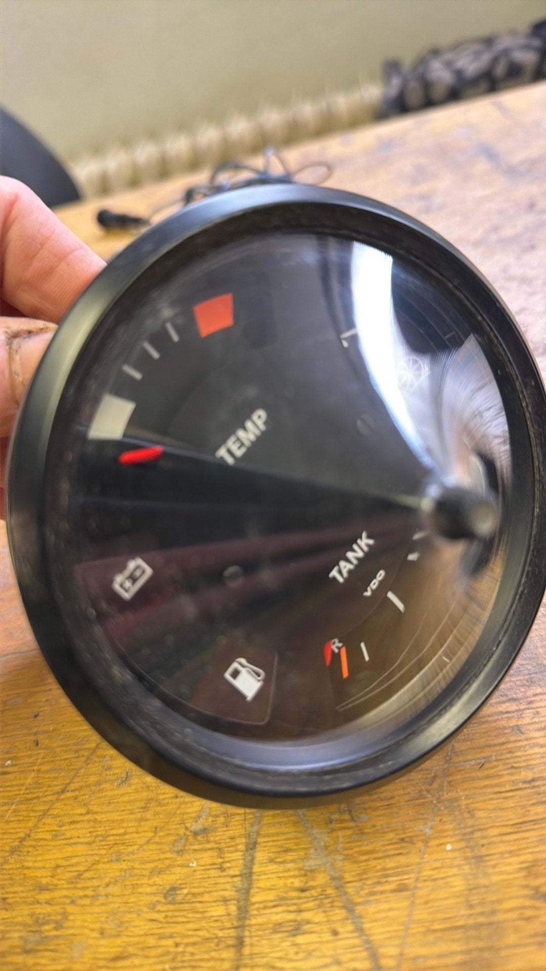 porsche 924 VDO Meter: , multi, Auto-onderdelen, Gebruikt, @po, Germany, Ophalen of Verzenden