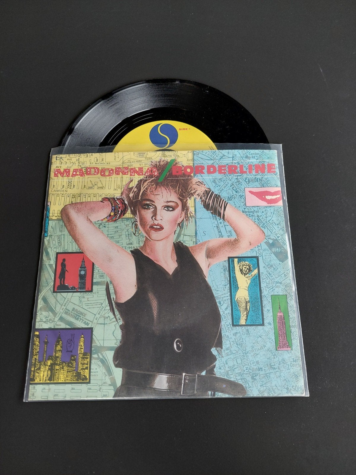 Madonna borderline, Cd's en Dvd's, Ophalen of Verzenden, Gebruikt, 7 inch