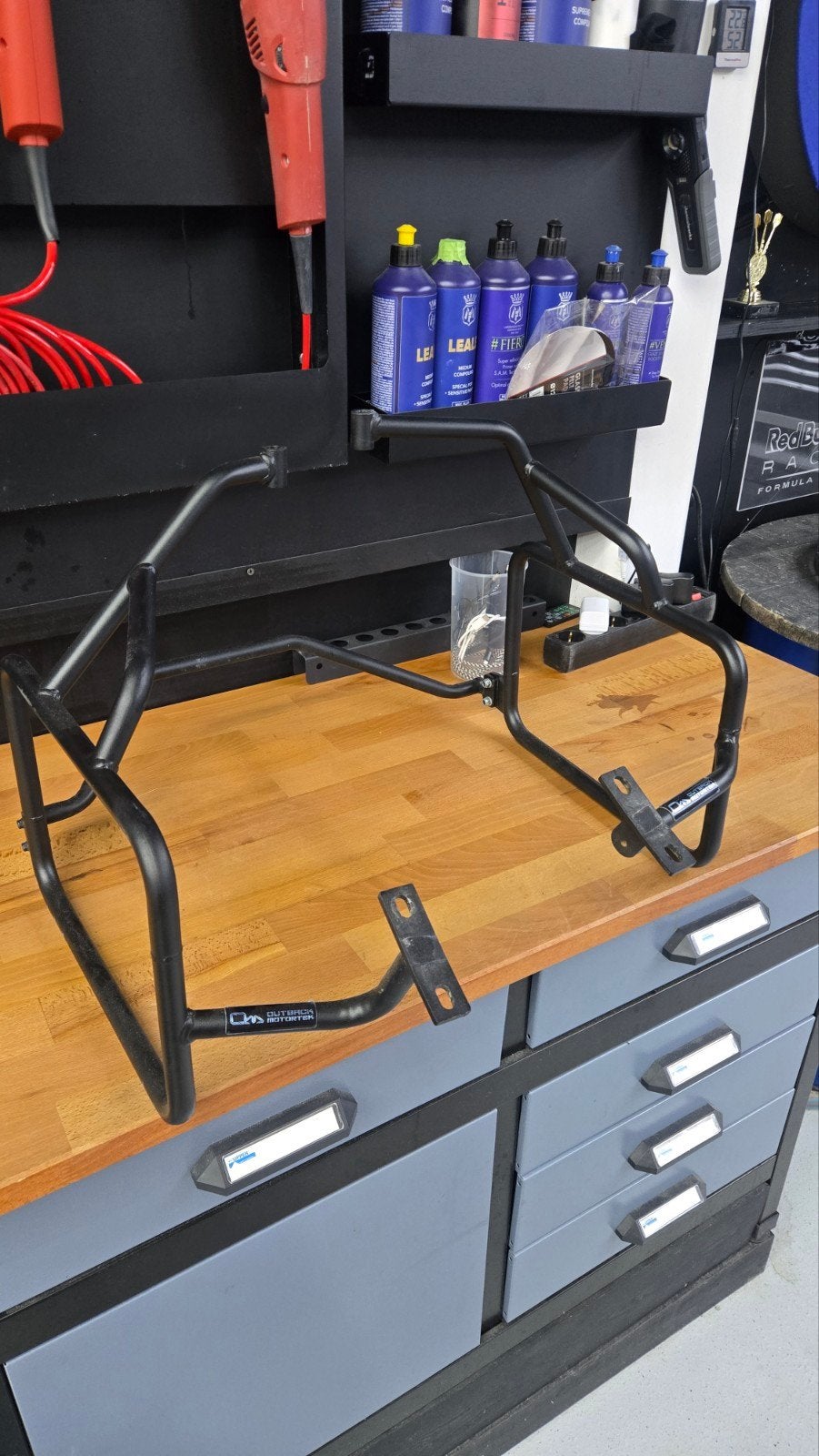 Outback Motortek Valbeugels voor motor, Ophalen