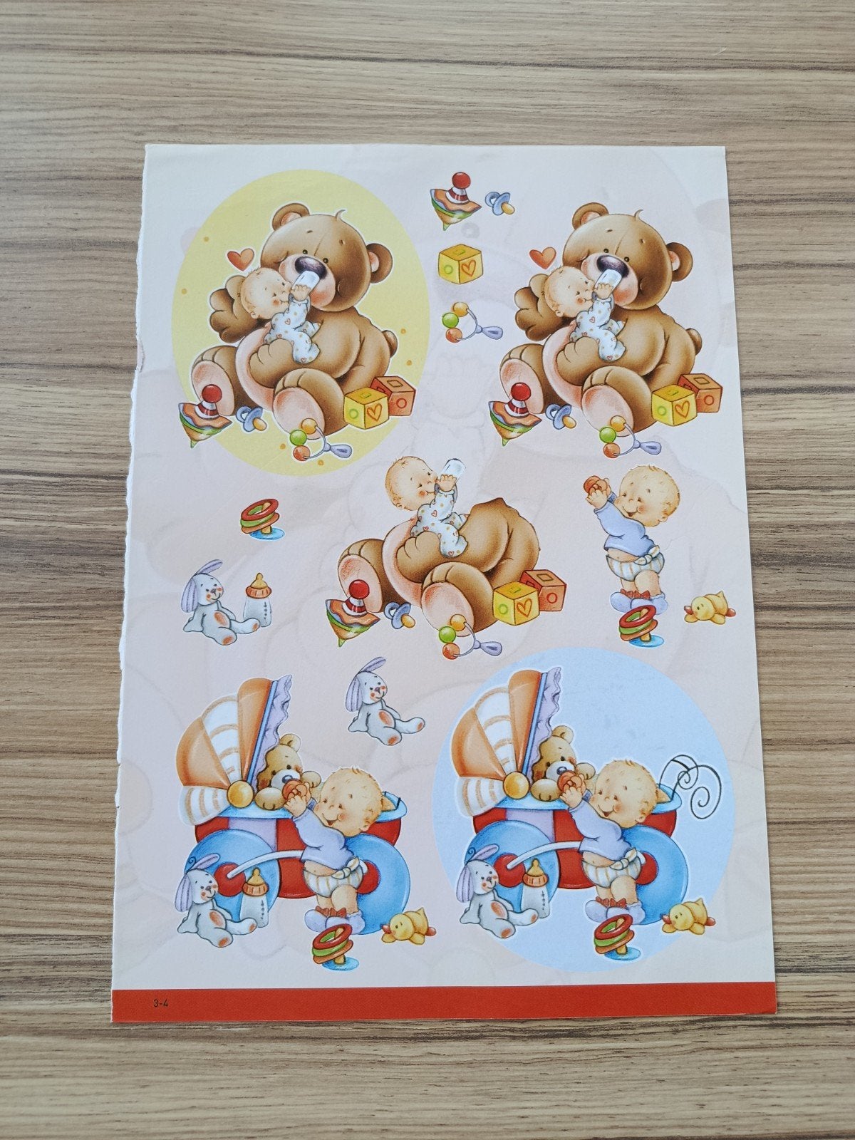Baby Knipvel,, Hobby en Vrije tijd, Kaarten | Zelf maken, Ophalen of Verzenden, Nieuw, Kind, Knipvel
