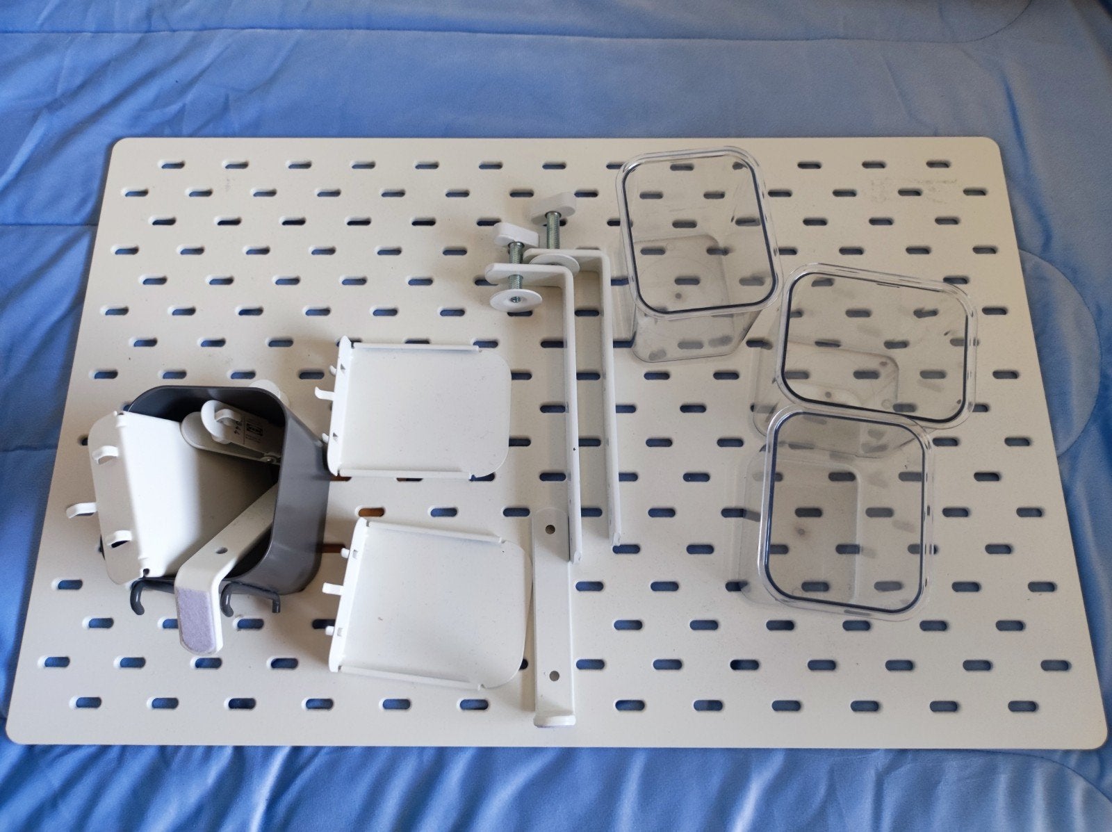 IKEA Skadis pegboard met accessoires, Ophalen of Verzenden, Zo goed als nieuw