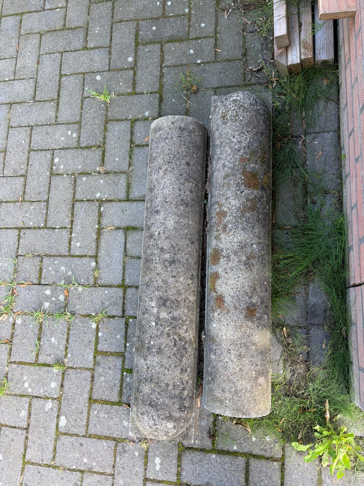 Betonnen varkensrug 2x, Ophalen, Gebruikt, Overige typen, Minder dan 5 m²