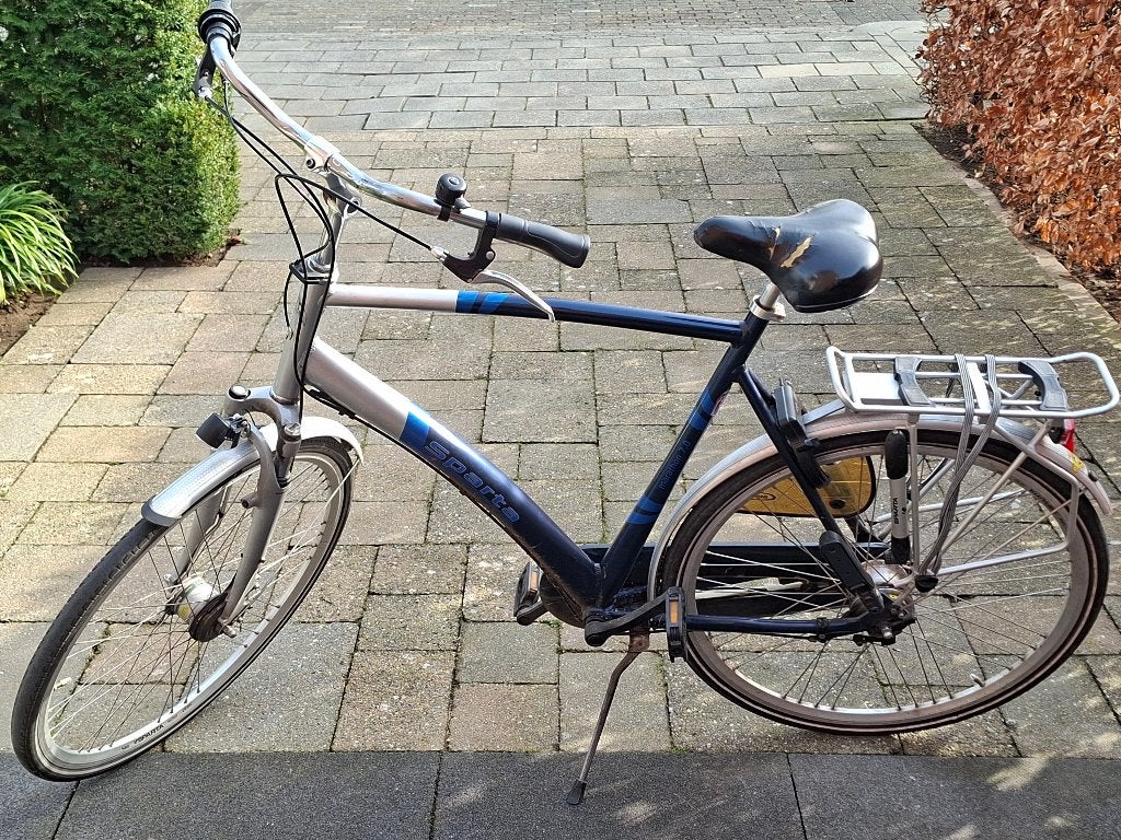 2e hands herenfiets, Fietsen en Brommers, Fietsen | Heren | Herenfietsen, Ophalen, Sparta, Gebruikt, Velgrem