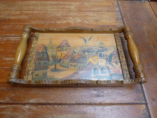 Art deco dienblad, Antiek en Kunst, Ophalen of Verzenden