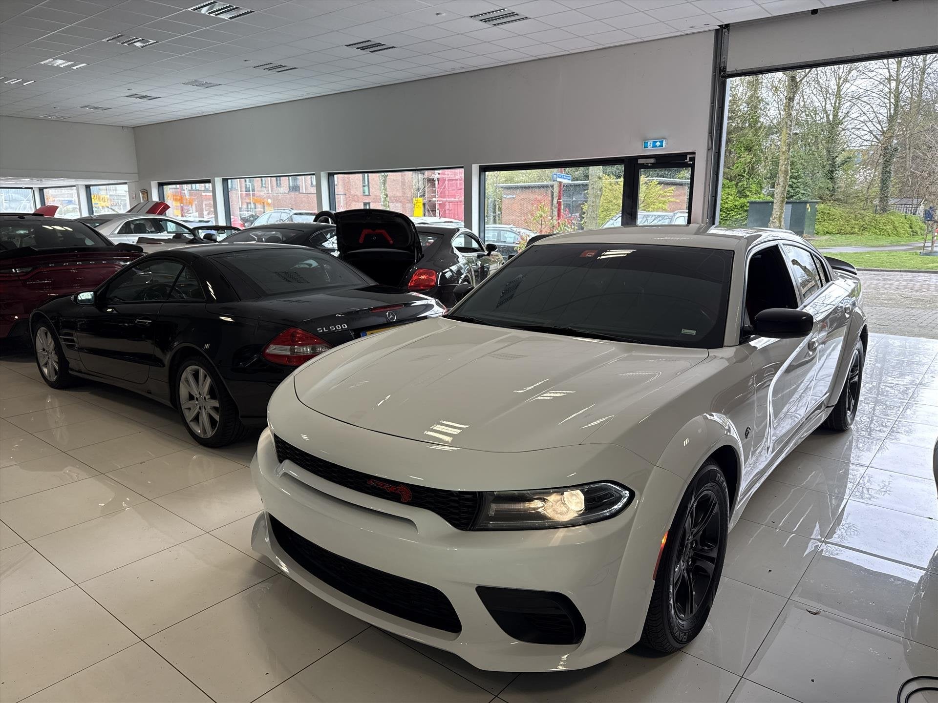 Dodge Charger SRT 3.6 DE PRIJS IS EX BTW EX BPM WE HEBBEN DE, Auto's, Dodge, Automaat, Dealer onderhouden, Gebruikt, Charger