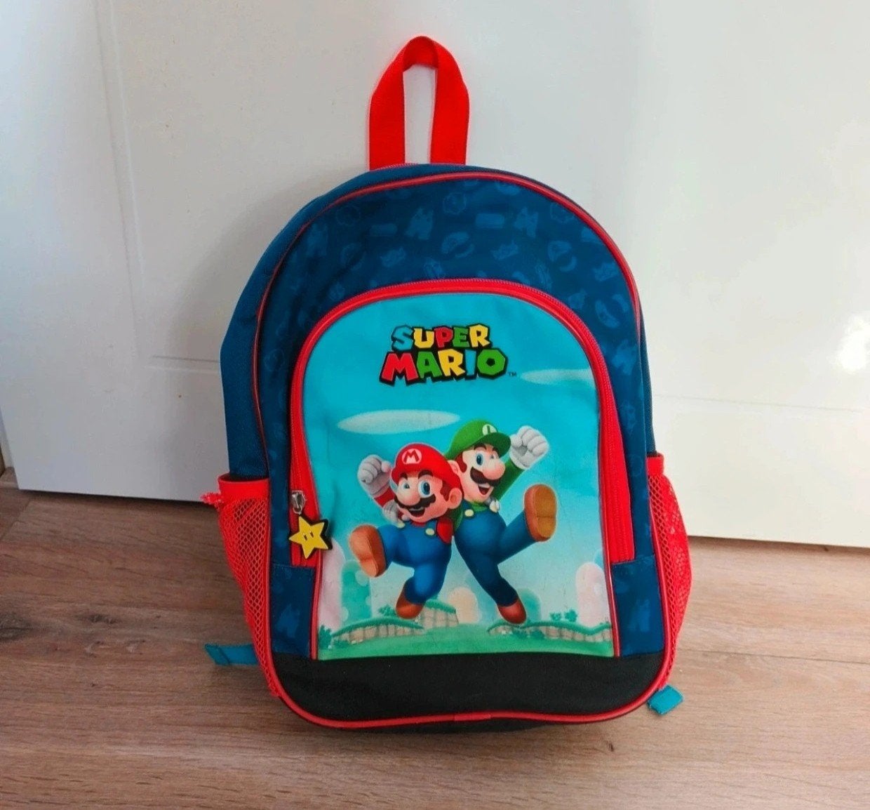 rugtas super mario, Ophalen of Verzenden, Gebruikt, Rugtas