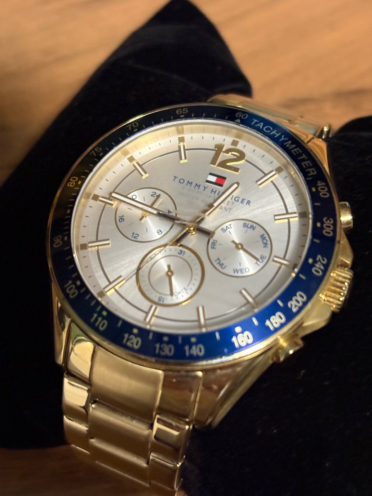 Tommy Hilfiger herenhorloge, Ophalen of Verzenden, Zo goed als nieuw, Staal, Overige merken