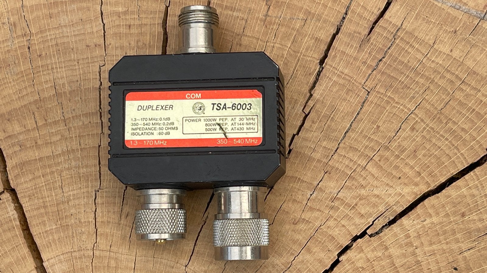 Duplex filter TSA-6003 voor de zendamateur, Ophalen, Zo goed als nieuw
