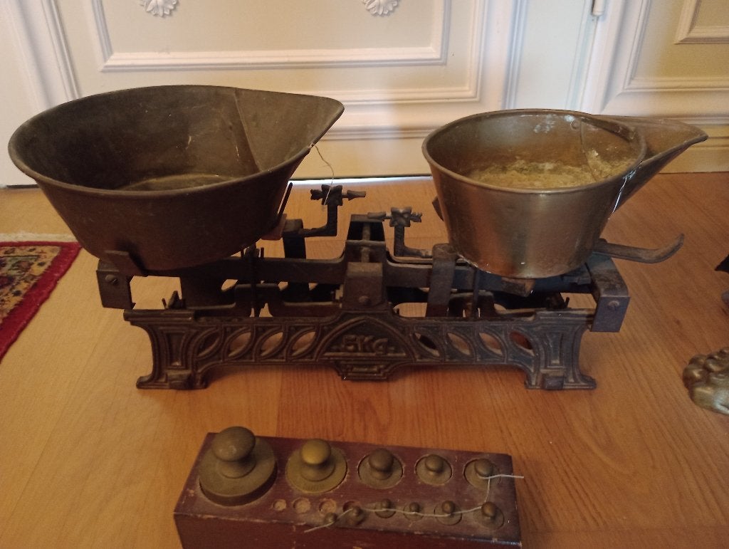 antieke weegschaal, Antiek en Kunst, Antiek | Gereedschap en Instrumenten, Ophalen