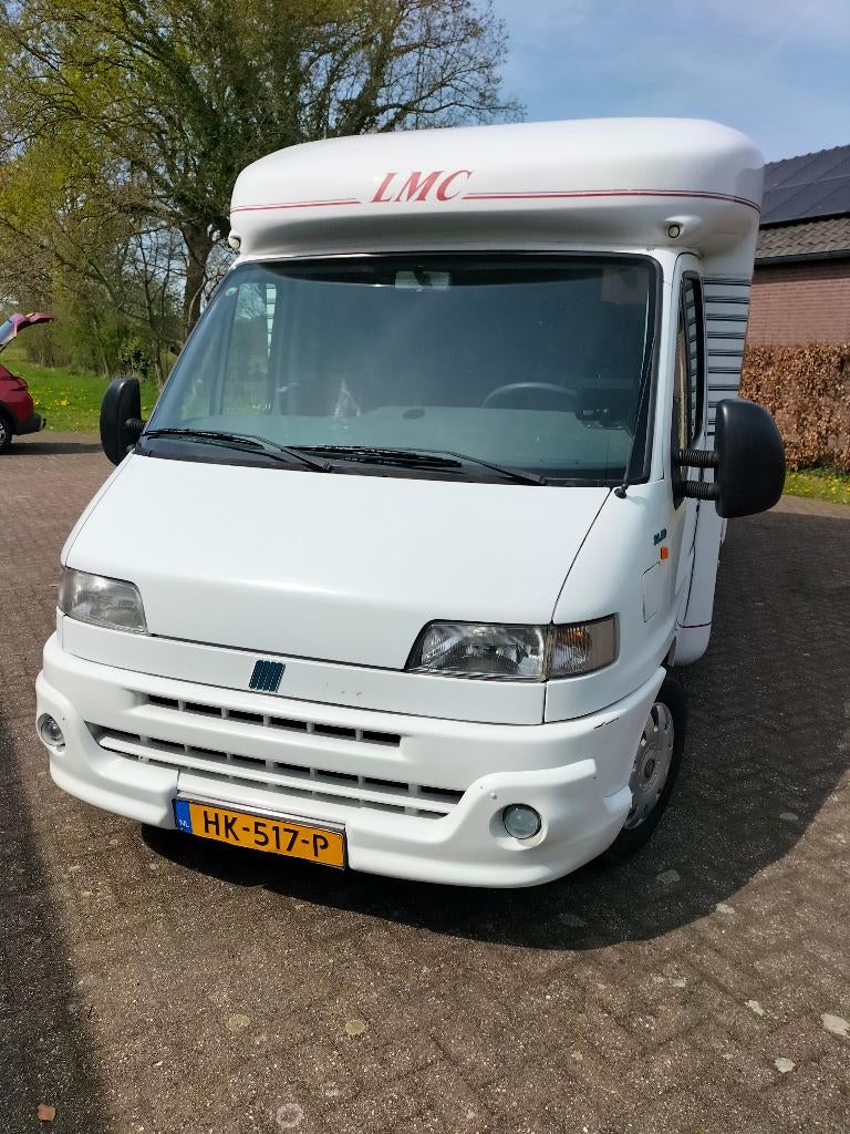 camper fiat ducato lmc liberty 6600 ti bjr 2001, Caravans en Kamperen, Ringverwarming, Fiat, Koelkast, Diesel