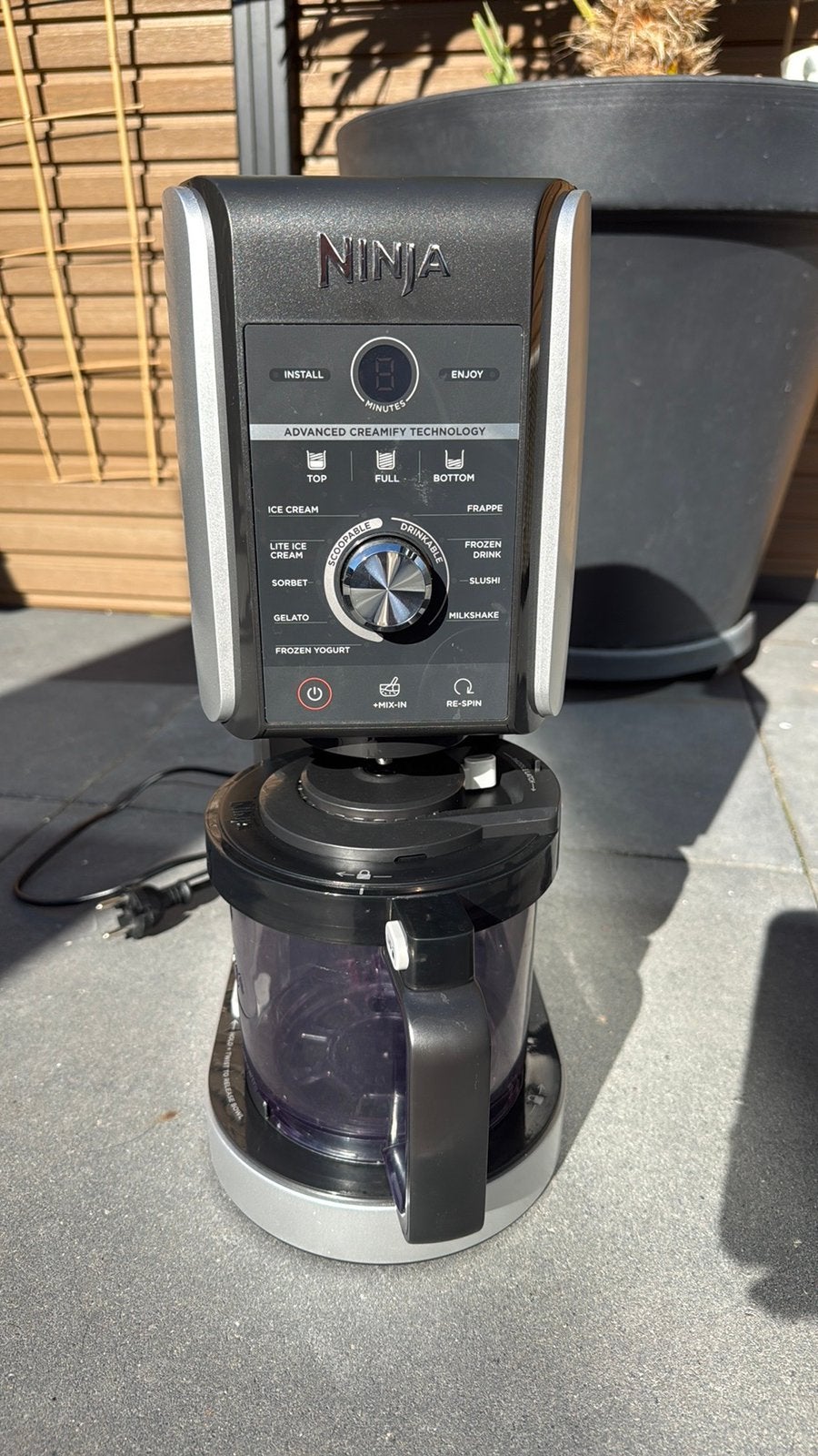 Ninja ijsmachine, Witgoed en Apparatuur, IJsmachines, Ophalen, Zo goed als nieuw