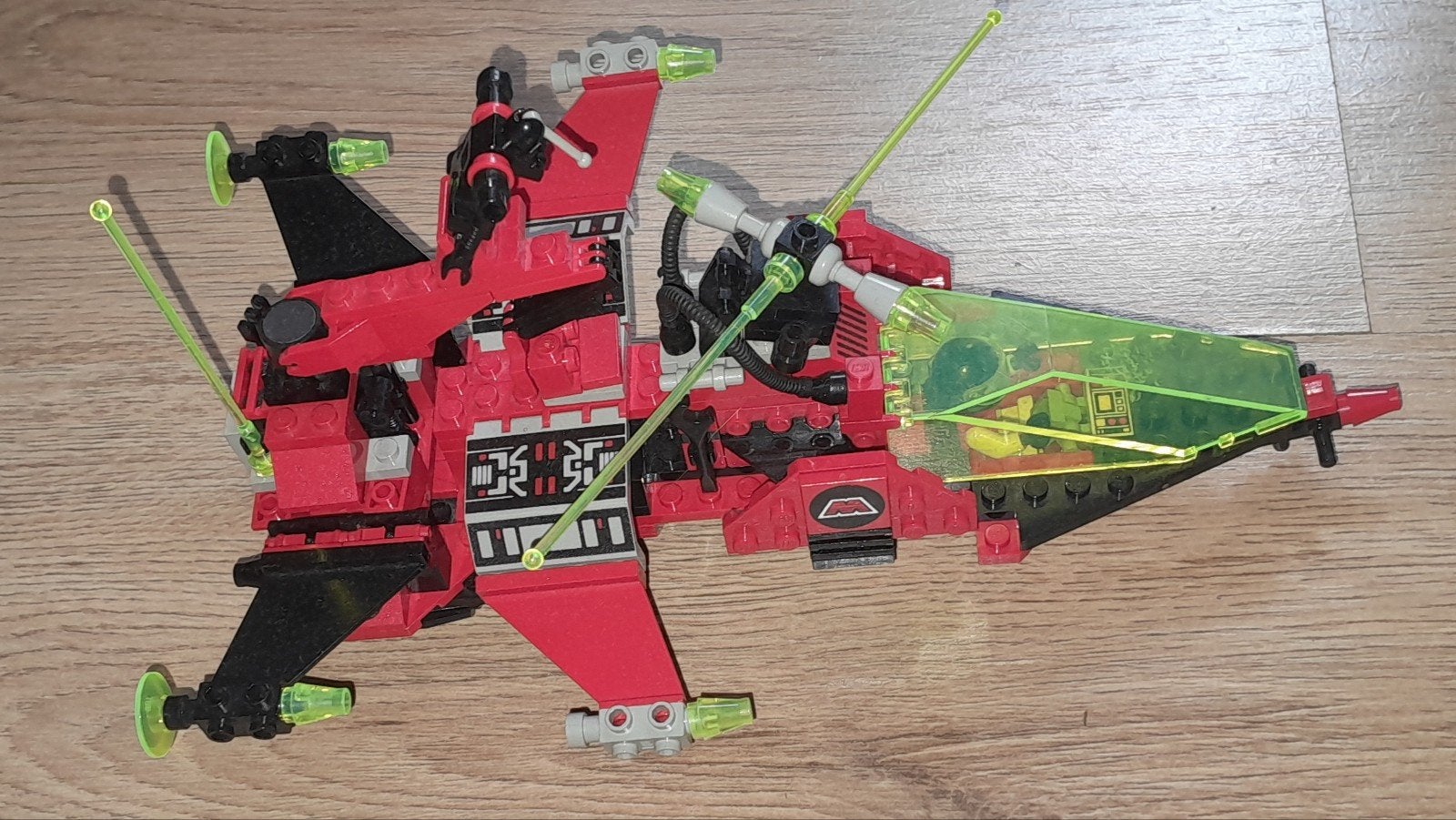 Lego m-tron space 6923 particle ionizer 100% compleet netjes, Lego, Ophalen of Verzenden, Zo goed als nieuw, Space