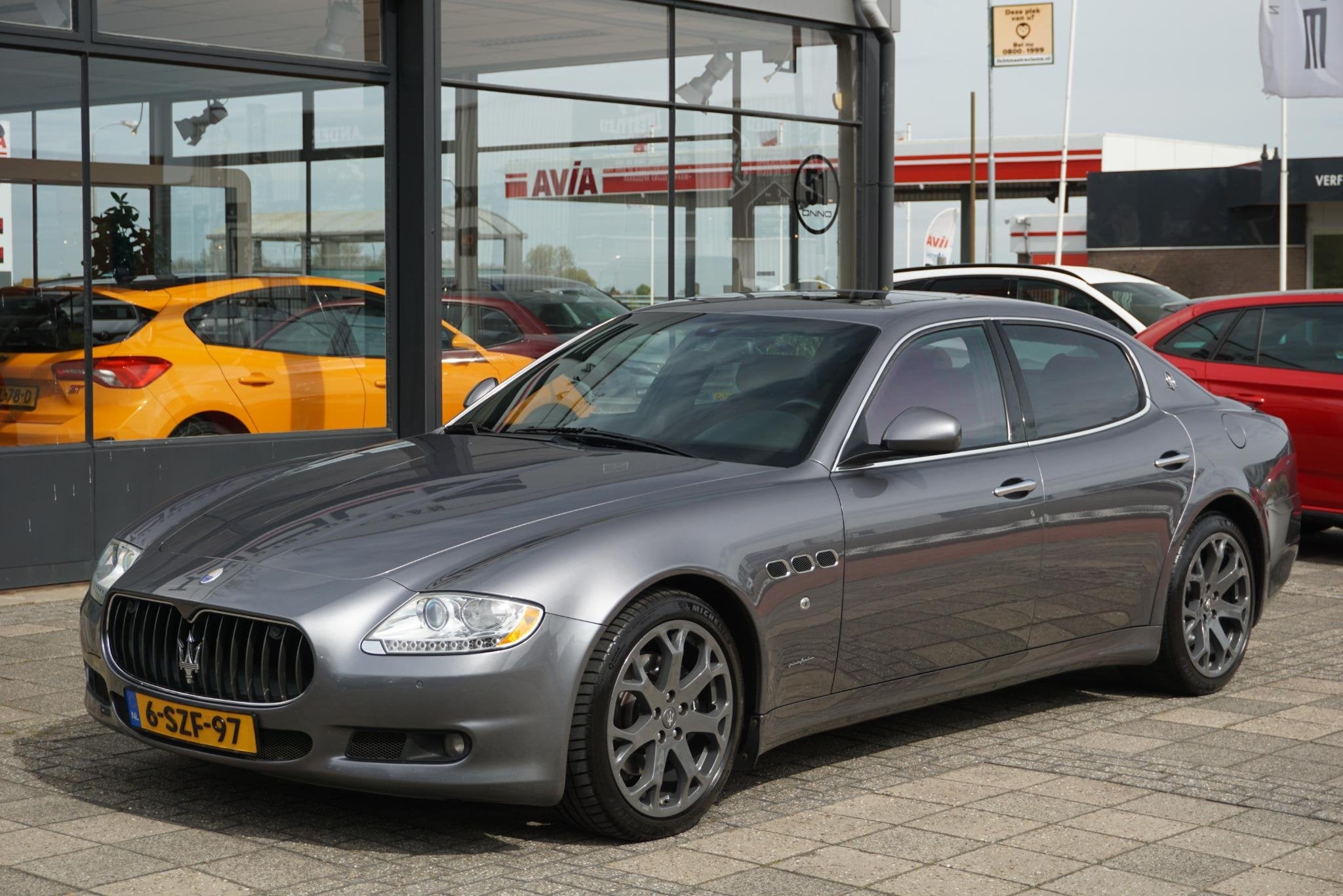 Maserati Quattroporte 4.2 Executive GT, Auto's, Automaat, Gebruikt, 8 cilinders, Leder