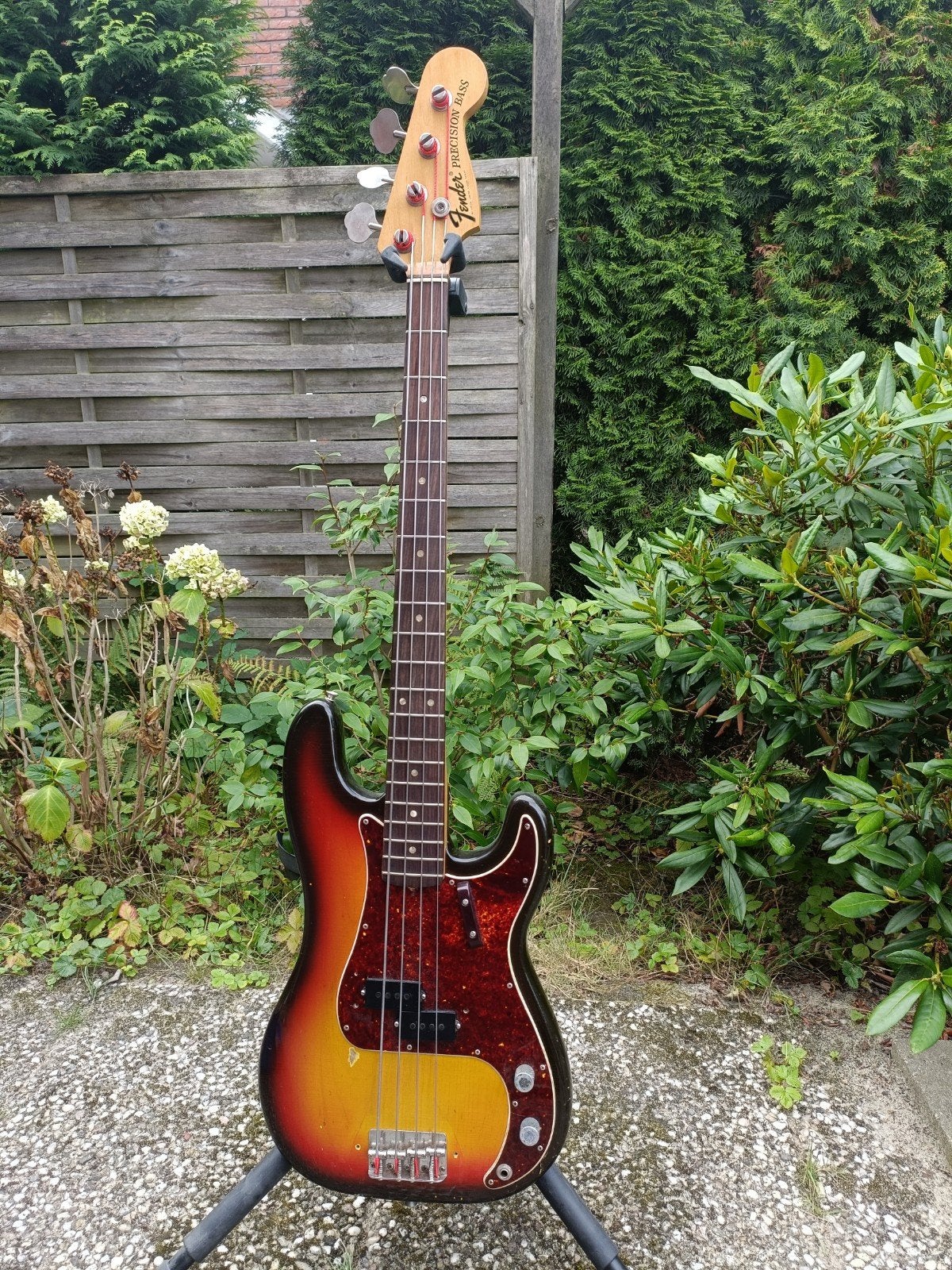 Fender '69 & '78 Precision, '73 Jazz,  '92 Rickenbacker, Muziek en Instrumenten, Ophalen of Verzenden, Gebruikt, Elektrisch