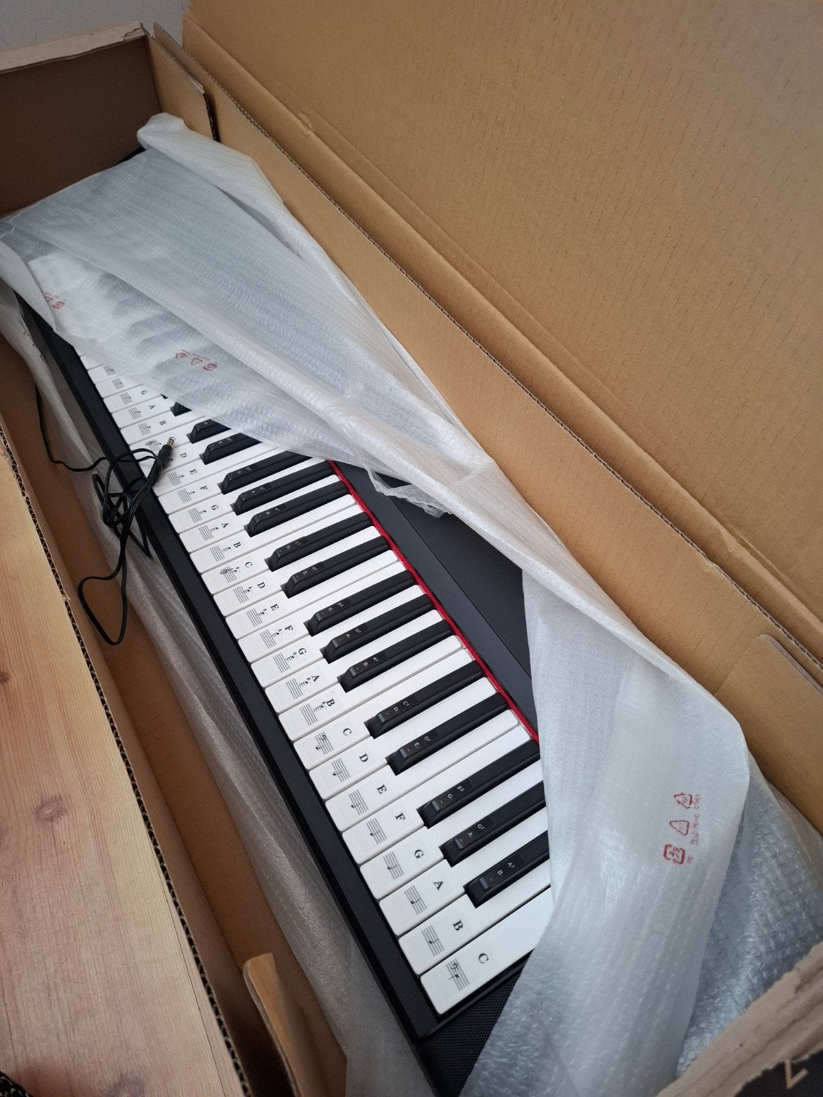 Yamaha electrische piano als nieuw, Ophalen, Zo goed als nieuw, Zwart