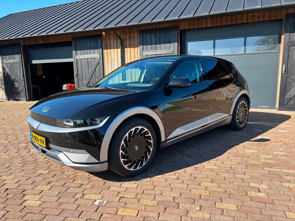 Hyundai IONIQ 5 73 kWh Connect+ ,SOH WAARDE 98%, SERVICE EN, Auto's, Automaat, IONIQ 5, Adaptive Cruise Control, Zwart
